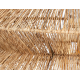 Φωτιστικό οροφής rattan Atmosphera Liza D38 σε boho εξοχικό σαλόνι