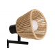 διπλό φωτιστικό rattan atmosphera myha boho φωτιστικό τοίχου