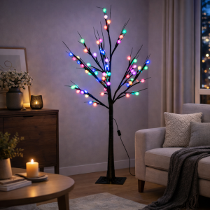 Φωτιστικό Δαπέδου LED RGB Σχέδιο Κλαδιά 120cm