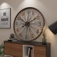 Ρολόι Τοίχου Μεταλλικό Ø60cm Inart 3-70-919-5457