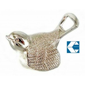 Ανοιχτήρι Επάργυρο σχέδιο Σπουργίτι 8x6x4cm Galifas 841010