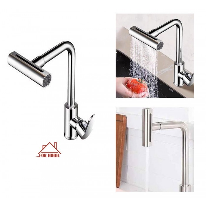 Μπαταρία Αναμεικτική Κουζίνας Ασημί 35cm ForHome 9910245