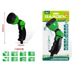 Πιστόλι Νερού 20cm με 8 ρυθμίσεις Kmt Tools 9369400