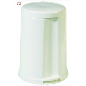 Πλαστικό Καλαθάκι Μπάνιου 7lt Λευκό 24x34cm ForHome 9908469