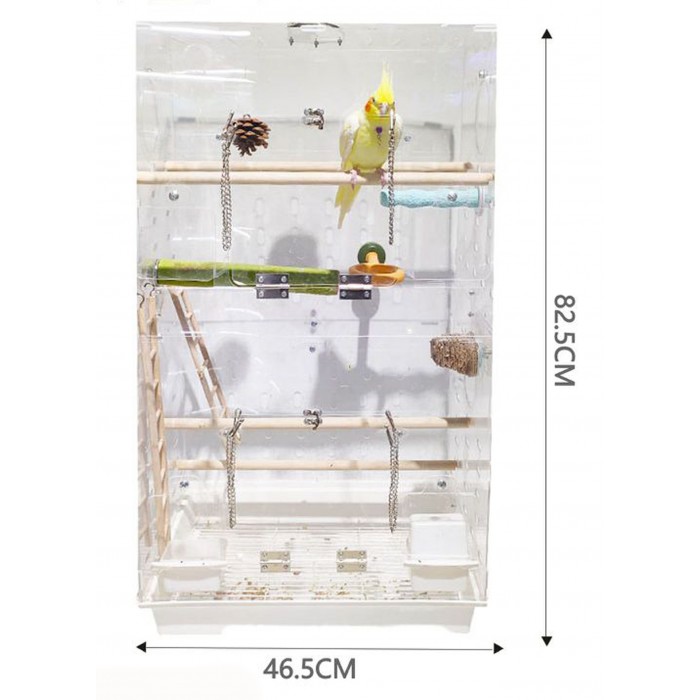 Κλουβί Πτηνών 46.5x36x82cm ForHome