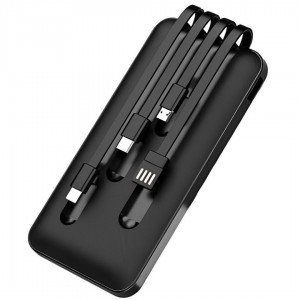 Power Bank 10000mAh με Θύρα USB-A Μαύρο Treqa TR-931 