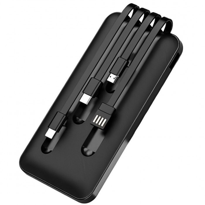 Power Bank 10000mAh με Θύρα USB-A Μαύρο Treqa TR-931 