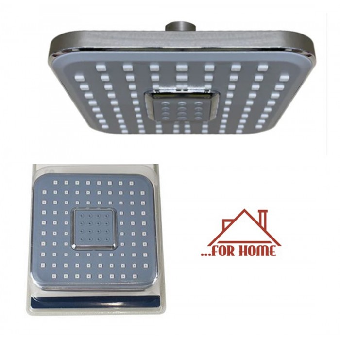 Κεφαλή Ντουζ Τετράγωνη Ασημί Soffione ForHome 65205663