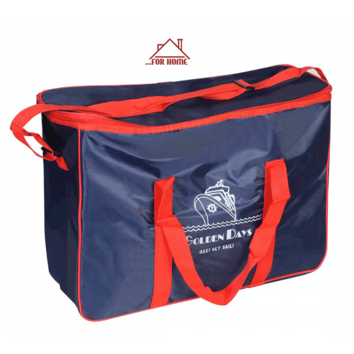 Ισοθερμικη Τσαντα 26 λίτρα Πολύχρωμη 47x24x36cm ForHome 014704