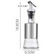 Δοχείο Λαδιού Γυάλινο 200ml 6.5x18.8cm ForHome 662290