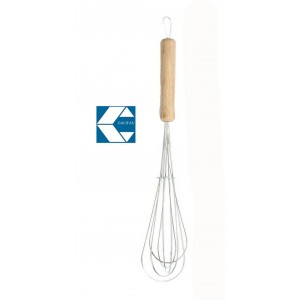 Αυγοδάρτης Μεταλλικός με ξύλινη λαβή 5x31cm Galifas 111023