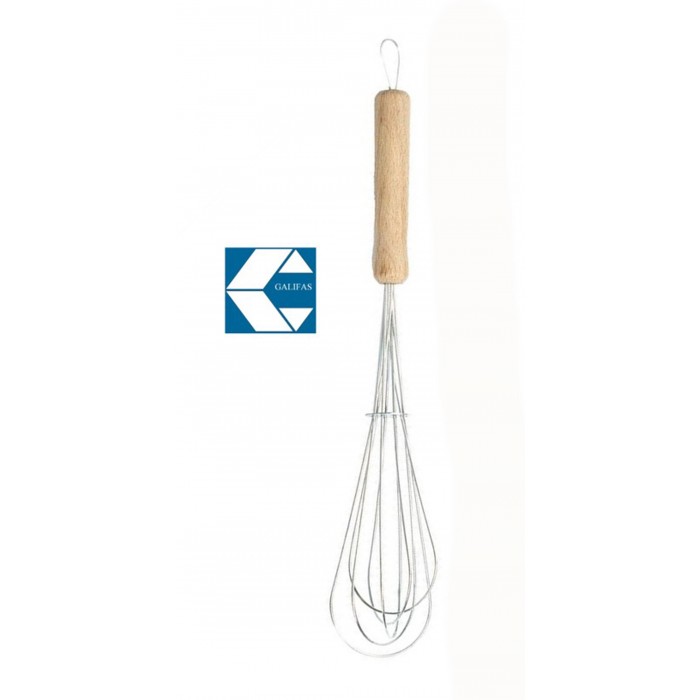 Αυγοδάρτης Μεταλλικός με ξύλινη λαβή 5x31cm Galifas 111023