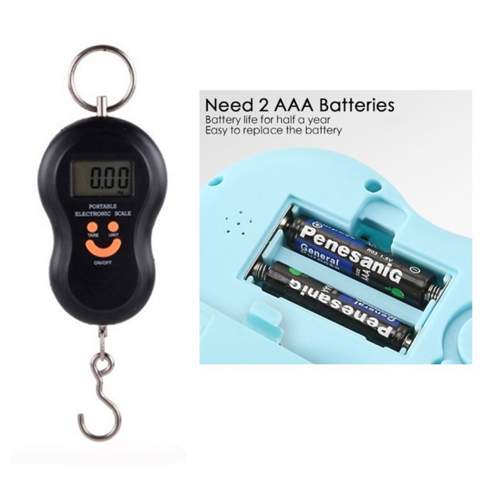 Ζυγαριά Κρεμαστή Ηλεκτρονική 0 - 50kg ForHome 688014