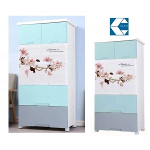 Συρταριέρα Πλαστική με 6 συρτάρια 69x49x139cm Galifas 695207