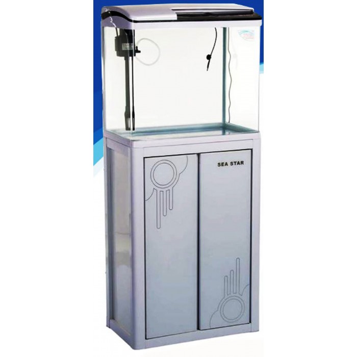 Ενυδρείο 41 λίτρα με φωτισμό Led 50x31x49cm General Trade