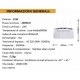 Κρεμαστό φωτιστικό οροφής κρυστάλλινο LED 35W 50x120cm ForHome GBW-759142