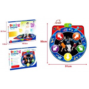 Παιχνίδι Εκπαίδευσης Χορού Dance Mat 91x95cm ForHome 75206816