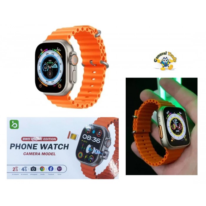 X8 Ultra Max 49mm Smartwatch με Παλμογράφο Πορτοκαλί General Trade 784220