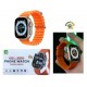 X8 Ultra Max 49mm Smartwatch με Παλμογράφο Πορτοκαλί General Trade 784220