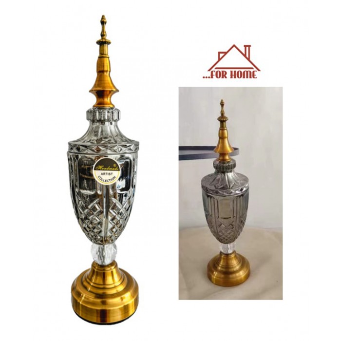 Διακοσμητική Γυάλινη Φοντανιέρα 10x38cm ForHome 321520