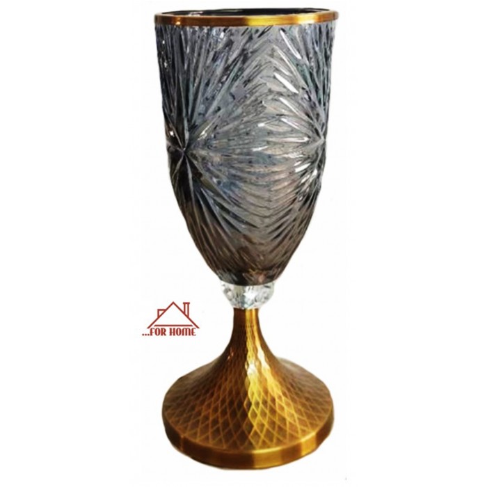 Διακοσμητικό Γυάλινο Βάζο 12x30cm ForHome 321872