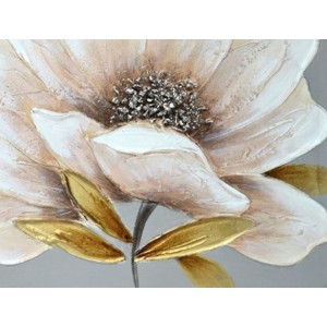 Πίνακας Σε Καμβά 63x63x3cm Λουλούδι ForHome 905795