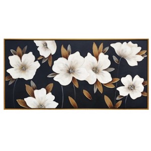 Πίνακας Σε Καμβά 122x62x5cm Λουλούδια ForHome 907788