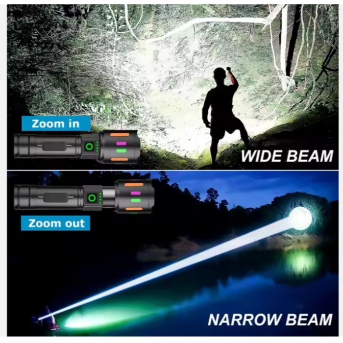 Φακός χειρός LED μπαταρίας 26650mAH General Trade