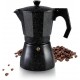 Μπρίκι Espresso 3cups Black 150ml ForHome