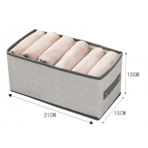 Κουτί Αποθήκευσης Υφασμάτινο Ρούχων 15x31x15cm Tpster 36090