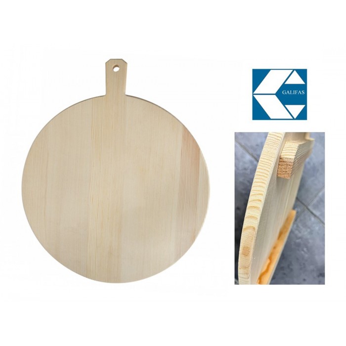 Πλαστήρι Ξύλινο Στρογγυλό 60cm Galifas 003060