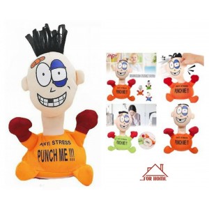 Κούκλα Anti-Stress Punch Πολύχρωμη +3 ετών ForHome 06706340