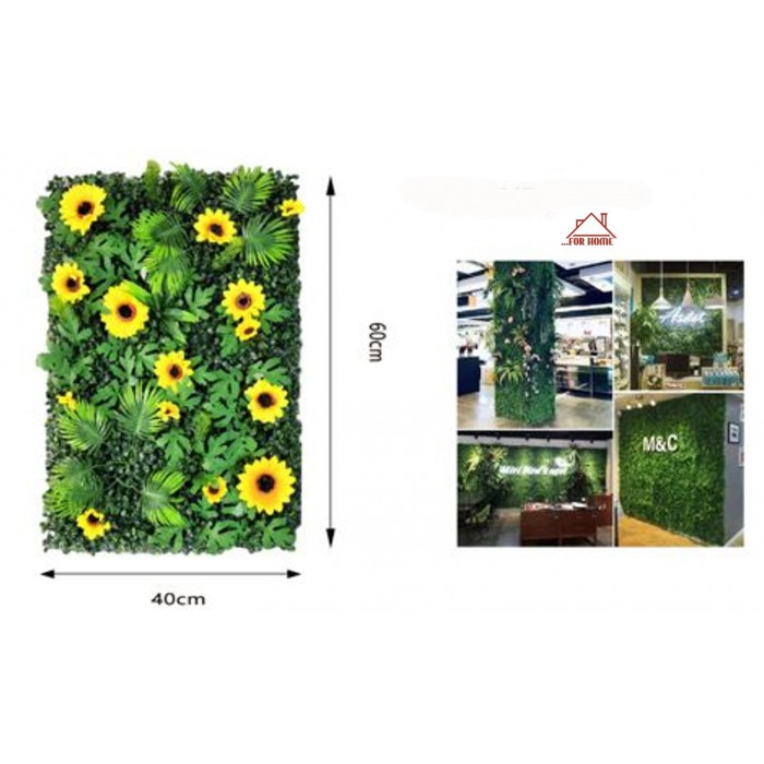 Συνθετικό Πάνελ Φυλλωσιάς 40x60cm ForHome 670958