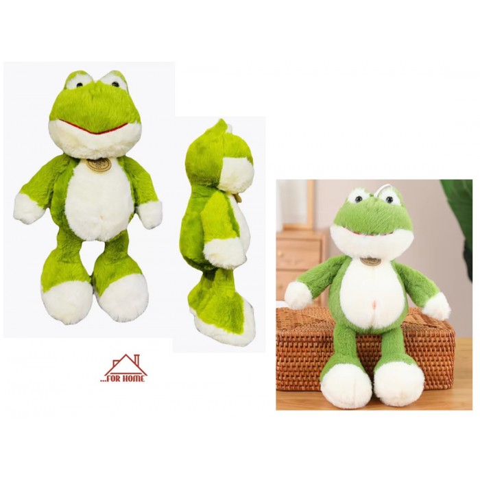 Διακοσμητικός Λούτρινος Βάτραχος 30cm ForHome 675161