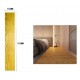 ForHome 028443 Αυτοκόλλητο Πάνελ Δαπέδου Ξύλο 152x915x1.5mm Κίτρινο Σκούρο 