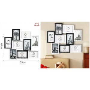 Πολυκορνίζα Ξύλινη 9 θέσεων 53x46cm ForHome 520286