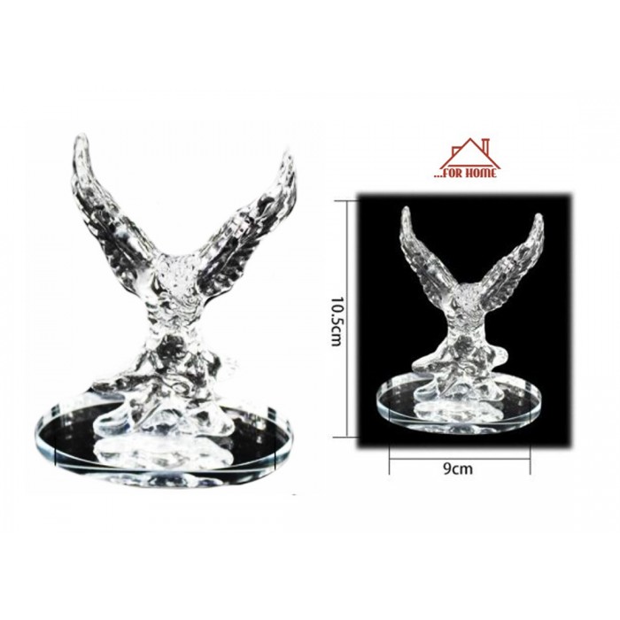 Διακοσμητικό Χώρου Κρυστάλλινο Αετός 9x10.5cm ForHome 05205516