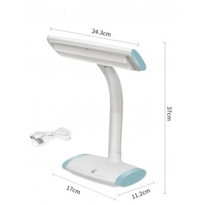 Επαναφορτιζόμενο Φωτιστικό Γραφείου Led USB Type C 17x37cm ForHome 520957