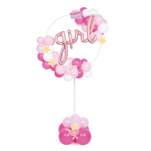 Σετ Μπαλόνια Διακοσμητικά Πάρτυ Ροζ 56 τεμάχια Tpster 37379