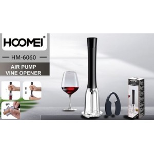 Ανοιχτήρι Μπουκαλιών Air Pump Wine Opener 5.6x5.2x20.5cm Hoomei HM-6060