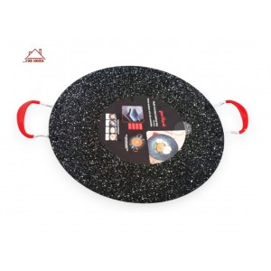 Wok από Αλουμίνιο με Επίστρωση από Πέτρα 30cm ForHome 799028
