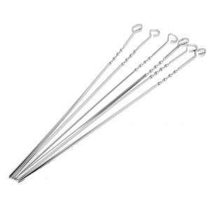 Σουβλάκι Ανοξείδωτo BBQ 40cm σετ 6 τεμαχίων ForHome 24904428