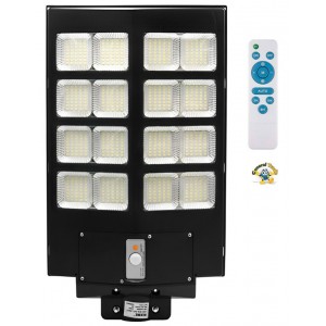Led Αδιάβροχο Ηλιακό Επιτοίχιο Φωτιστικό 800W 51200LM με Ανιχνευτή Κίνησης General Trade 40155688