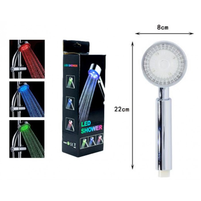 LED Τηλέφωνο Ντουζ 8x22cm ForHome 245988