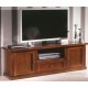 Έπιπλο Τηλεόρασης Ξύλινο Καρυδιάς 160x46x56cm ForHome 451003