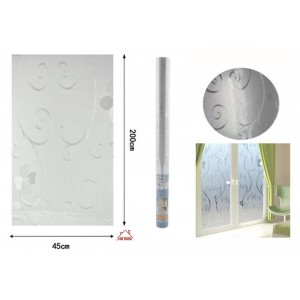 Αυτοκόλλητο Βιτρίνας Διάφανο 45x200cm ForHome 24103235