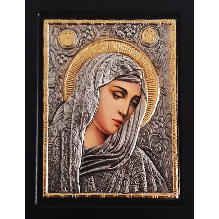 Εικόνα Ξύλινη Επίχρυση Παναγία 19x24cm ForHome 291924