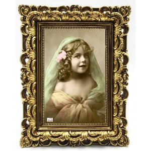 Κορνίζα Πολυρητίνης 13x18cm με Χρυσό Πλαίσιο ForHome 237215