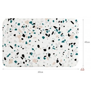 Πατάκι Μπάνιου Υφασμάτινο Πολύχρωμο 40x60cm ForHome 245709