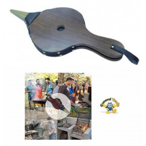 Φυσερό Εστίας 40x17cm Καφέ General Trade 57844203